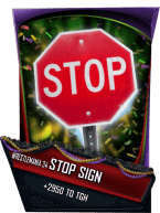 SuperCard Support StopSign S4 19 WrestleMania34