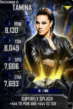 SuperCard Tamina S4 14 WrestleMania33 Spring