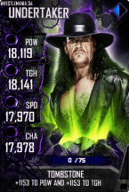 SuperCard Undertaker S4 19 WrestleMania34 Spring