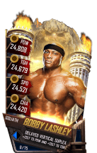 Super card bobby lashley s4 20 goliath 14991 216