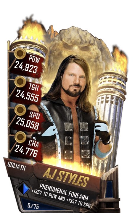 AJ Styles  WWE SuperCard (Season 2 Debut)  WWE SuperCard  Roster