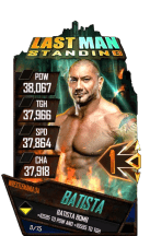 SuperCard Batista S4 19 WrestleMania34 LMS