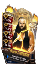 SuperCard BraunStrowman S4 20 Goliath
