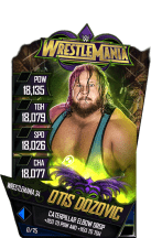 SuperCard OtisDozovic S4 19 WrestleMania34 Fusion