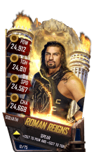 SuperCard RomanReigns S4 20 Goliath