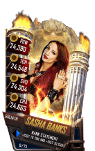 SuperCard SashaBanks S4 20 Goliath