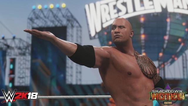 WWE 2K18 WM Edition TheRock