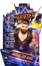 SuperCard AndradeAlmas S4 21 SummerSlam18