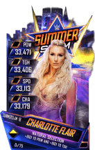 SuperCard CharlotteFlair S4 21 SummerSlam18