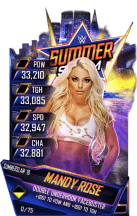 SuperCard MandyRose S4 21 SummerSlam18