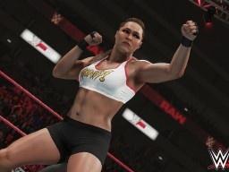 WWE2K19 Ronda Rousey First Screen