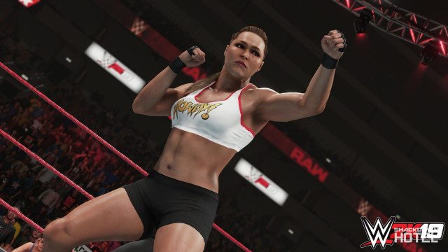 WWE2K19 Ronda Rousey First Screen WWE2K19 Ronda Rousey First Screen