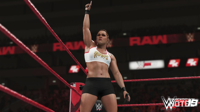 WWE2K19 Ronda Rousey Raw WWE2K19 Ronda Rousey Raw