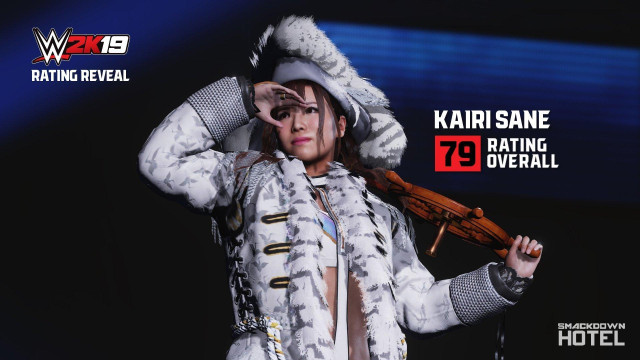WWE2K19 RatingReveal KairiSane WWE2K19 RatingReveal KairiSane