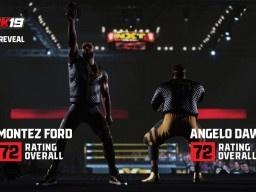 WWE2K19 RatingReveal MontezFord AngeloDawkins