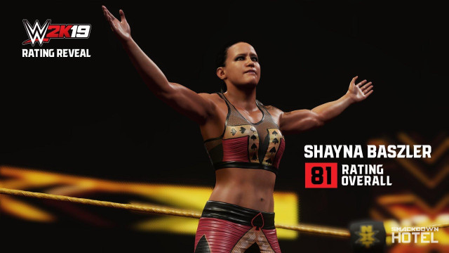 WWE2K19 RatingReveal ShaynaBaszler WWE2K19 RatingReveal ShaynaBaszler