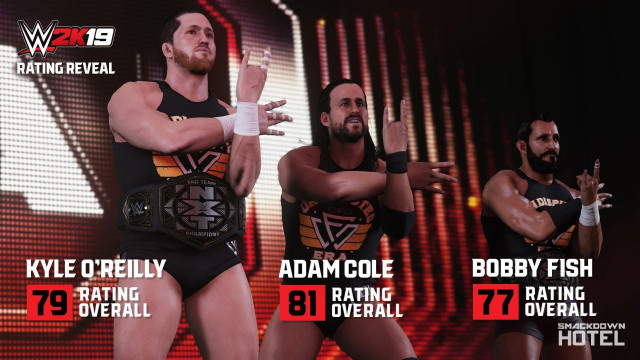 WWE2K19 RatingReveal UndisputedEra WWE2K19 RatingReveal UndisputedEra