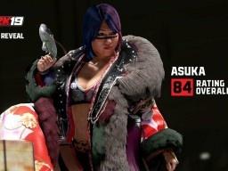 WWE2K19 RatingReveal Asuka