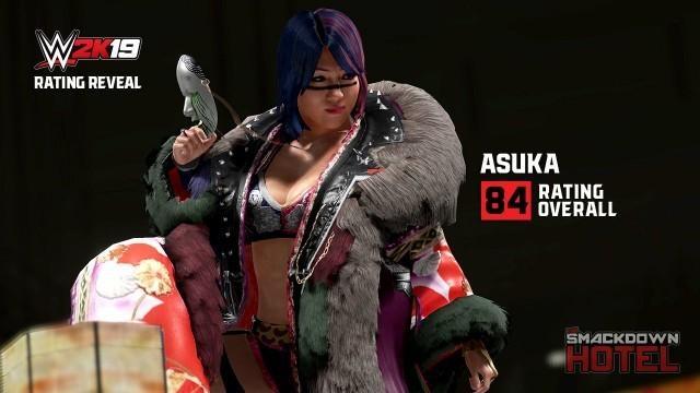 WWE2K19 RatingReveal Asuka
