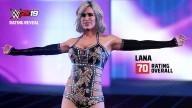 WWE2K19 RatingReveal Lana