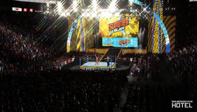 WWE2K19 SummerSlam Arena WWE2K19 SummerSlam Arena
