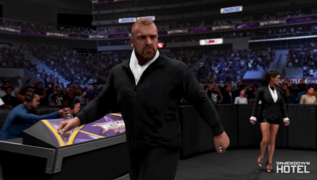 WWE2K19 TripleH StephanieMcMahon WWE2K19 TripleH StephanieMcMahon