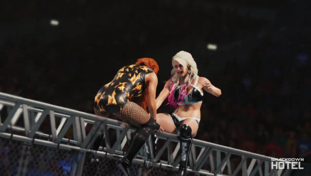 WWE2K19 BeckyLynch AlexaBliss WWE2K19 BeckyLynch AlexaBliss