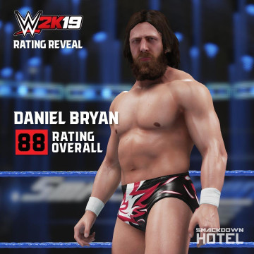 WWE2K19 RatingReveal DanielBryan WWE2K19 RatingReveal DanielBryan
