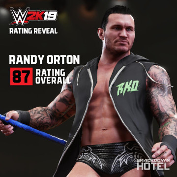 WWE2K19 RatingReveal RandyOrton WWE2K19 RatingReveal RandyOrton