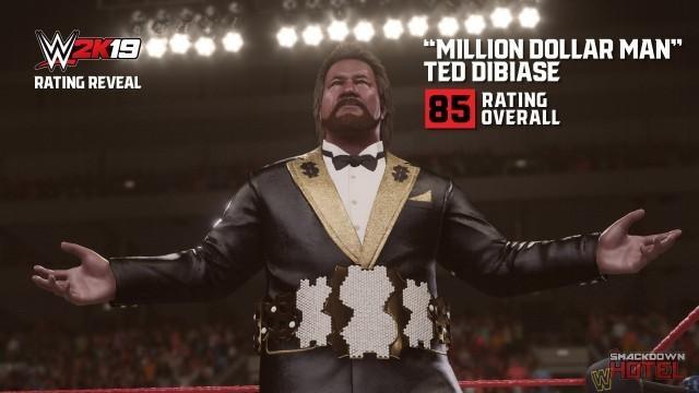 WWE2K19 RatingReveal TedDiBiase