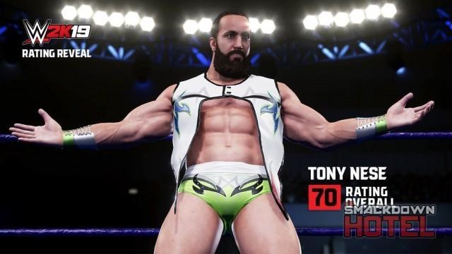 WWE2K19 RatingReveal TonyNese