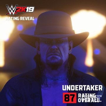 WWE2K19 RatingReveal Undertaker WWE2K19 RatingReveal Undertaker