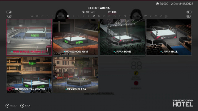 WWE2K19 Screen Arenas Indy WWE2K19 Screen Arenas Indy