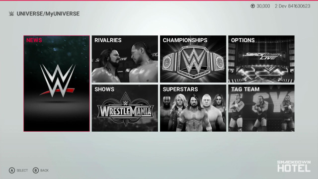 WWE2K19 Screen WWEUniverse Edit WWE2K19 Screen WWEUniverse Edit