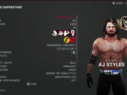 WWE2K19 Screen WWEUniverse Superstars Edit
