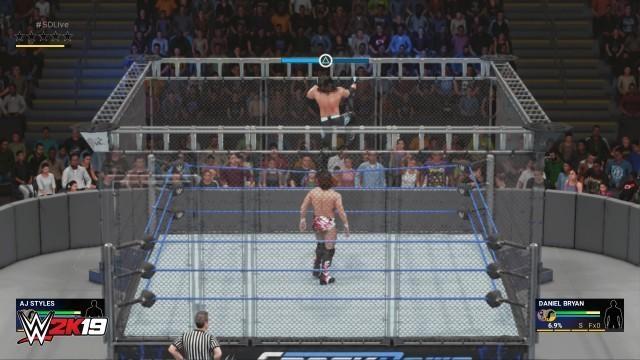 WWE2K19 Steel Cage