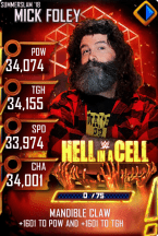 SuperCard MickFoley S4 21 SummerSlam18 MITB