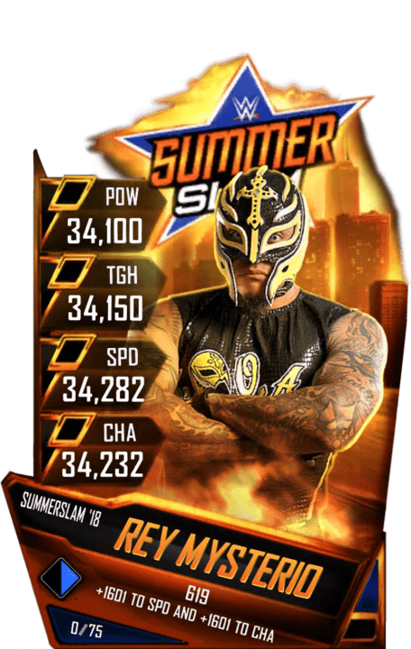 WWE Supercard 3,000 Supercoins + Rey Mysterio In-Game Content Pack