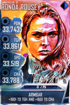 SuperCard RondaRousey S4 21 SummerSlam18 RingDom