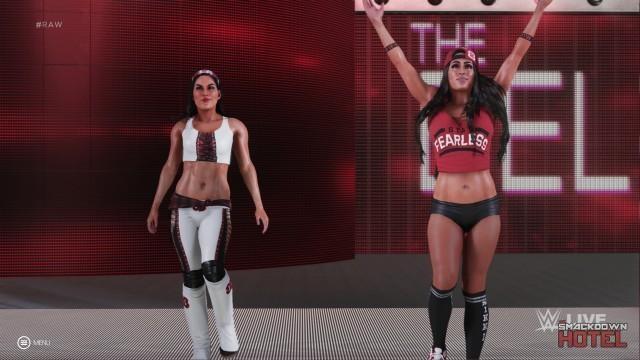 WWE2K19 NikkiBella BrieBella