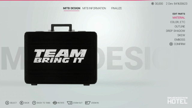 WWE2K19 Screen MITB Custom WWE2K19 Screen MITB Custom