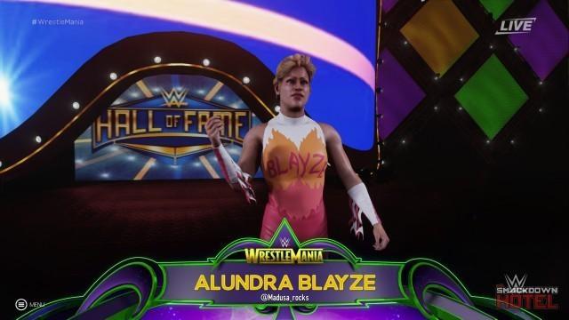 WWE2K19 AlundraBlayze