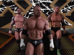 WWE2K19 Batista TripleH14 RandyOrton13 2