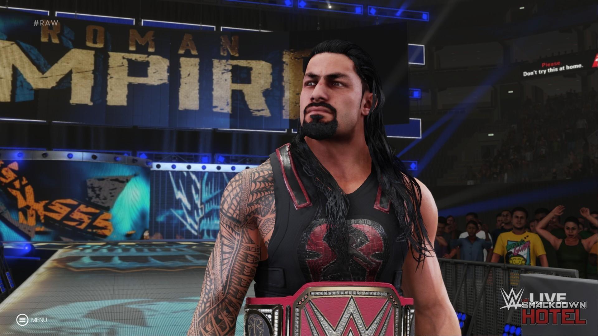 Roman Reigns Wwe 2k19 Roster