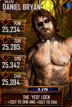 SuperCard DanielBryan S4 20 Goliath Halloween