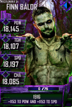 SuperCard FinnBalor S4 19 WrestleMania34 Halloween