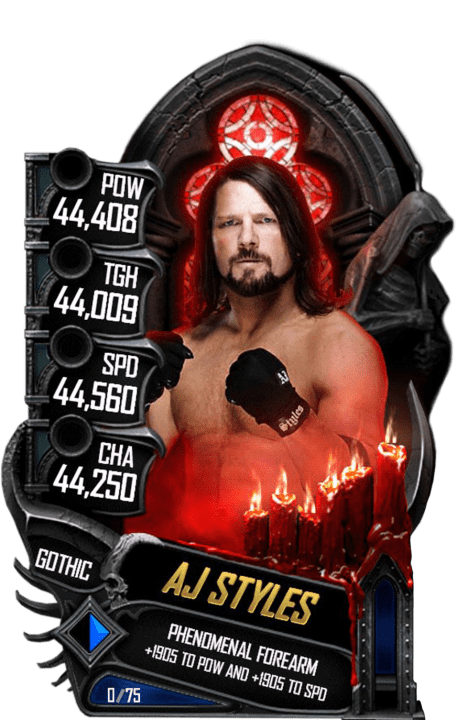 SuperCard AJStyles S5 22 Gothic
