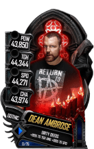 SuperCard DeanAmbrose S5 22 Gothic