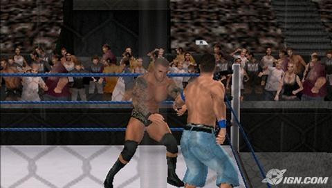 Playstation Portable Screenshots Wwe Smackdown Vs Raw 10 Images