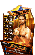 SuperCard SethRollins S4 21 SummerSlam18 RingDom